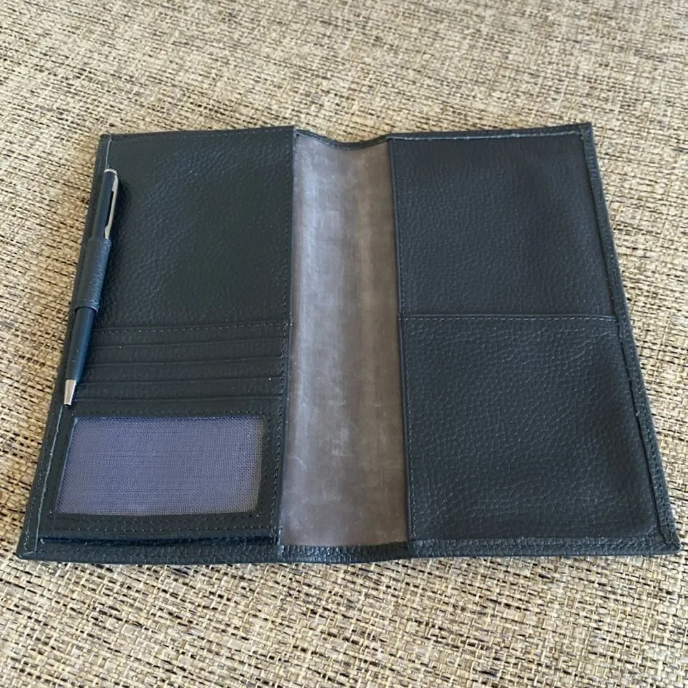 Abercrombie & Kent leather passport holder
